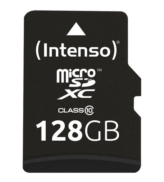 Intenso 3413491 MicroSDXC Speicherkarte 128 GB Klasse 10 f&uuml;r 20,99 Euro