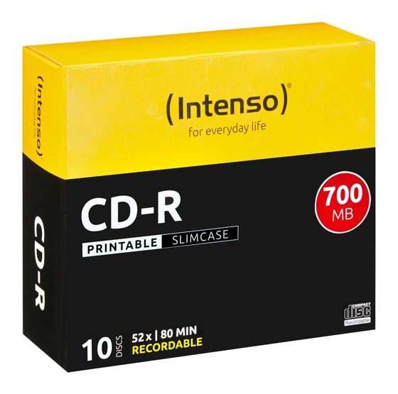 Intenso CD-R 700MB  f&uuml;r 6,99 Euro