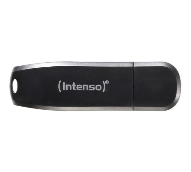 Intenso Speed Line USB Typ-A Stick 64 GB  (Schwarz) f&uuml;r 10,99 Euro
