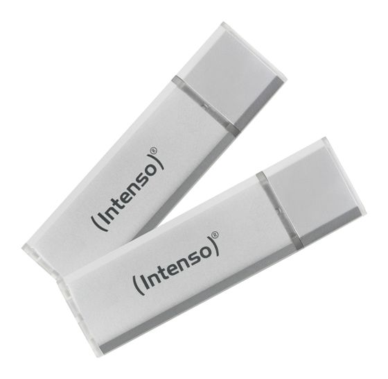 Intenso Ultra Line USB Typ-A Stick 64 GB  (Silber) f&uuml;r 21,99 Euro