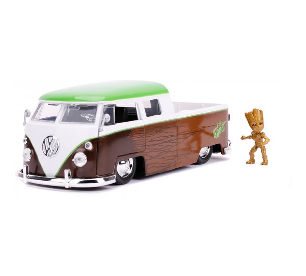 Jada Toys Marvel Groot 1963 Bus Truck 1:24 f&uuml;r 34,49 Euro