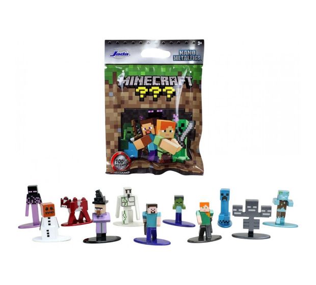 Jada Toys Minecraft Nanofigs Blind Pack 1 f&uuml;r 2,99 Euro