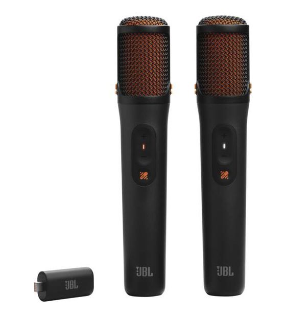JBL EasySing Mics Mini Karaoke kabellos Microphone set RF  (Schwarz) f&uuml;r 149,99 Euro