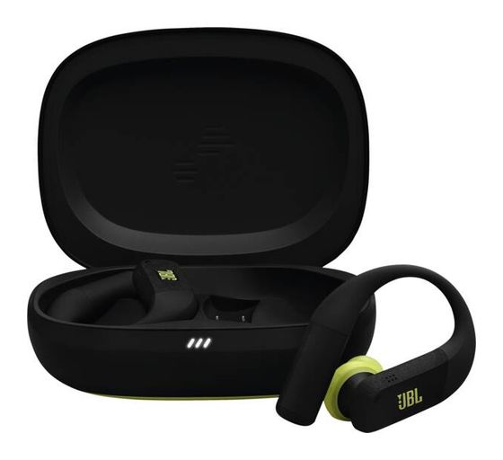 JBL Endurance Peak 4 In-Ear Bluetooth Kopfhörer kabellos IP68 USB Typ-C  (Schwarz, Braun) f&uuml;r 95,49 Euro