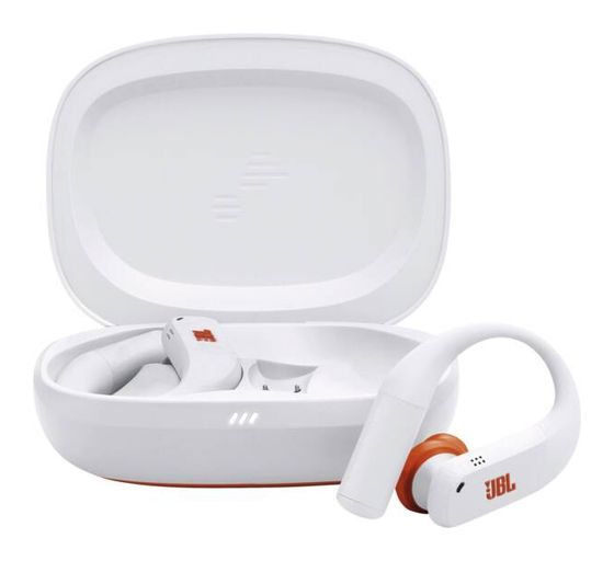 JBL Endurance Peak 4 In-Ear Bluetooth Kopfhörer kabellos IP68 USB Typ-C  (Weiß) f&uuml;r 97,99 Euro