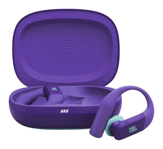 JBL Endurance Peak 4 In-Ear Bluetooth Kopfhörer kabellos IP68 USB Typ-C  (Violett) f&uuml;r 99,49 Euro