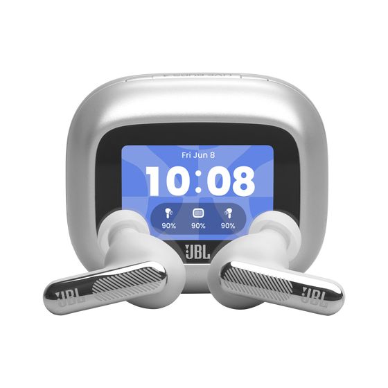 JBL Live Beam 4 In-Ear Bluetooth Kopfhörer kabellos 10 h Laufzeit IP55  (Silber) f&uuml;r 199,99 Euro