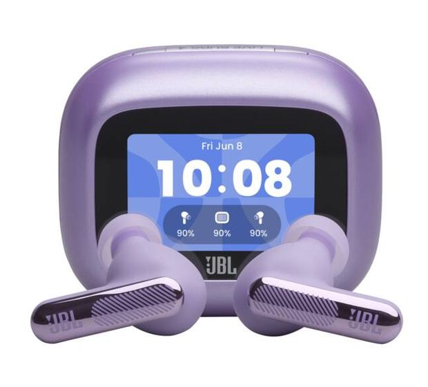 JBL Live Beam 4 In-Ear Bluetooth Kopfhörer kabellos 10 h Laufzeit IP55  (Violett) f&uuml;r 199,99 Euro