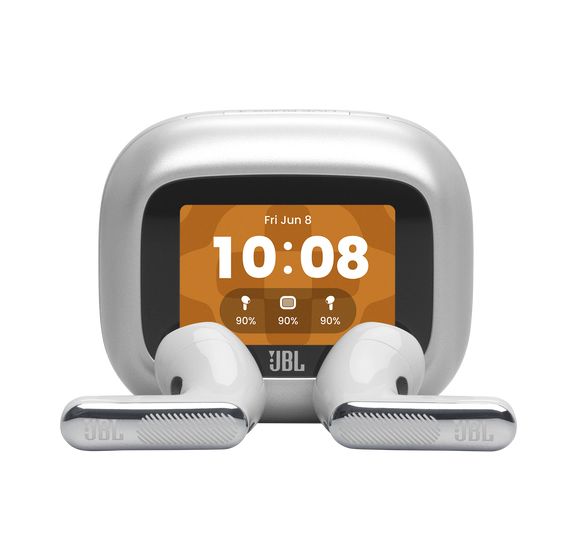 JBL Live Flex 4 In-Ear Bluetooth Kopfhörer kabellos IP54  (Silber) f&uuml;r 199,99 Euro