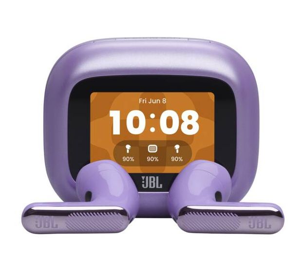 JBL Live Flex 4 In-Ear Bluetooth Kopfhörer kabellos IP54  (Violett) f&uuml;r 199,99 Euro