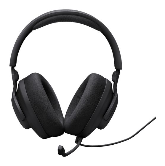 JBL Quantum 100M2 Over Ear Kopfhörer Kabelgebunden  (Schwarz) f&uuml;r 35,99 Euro
