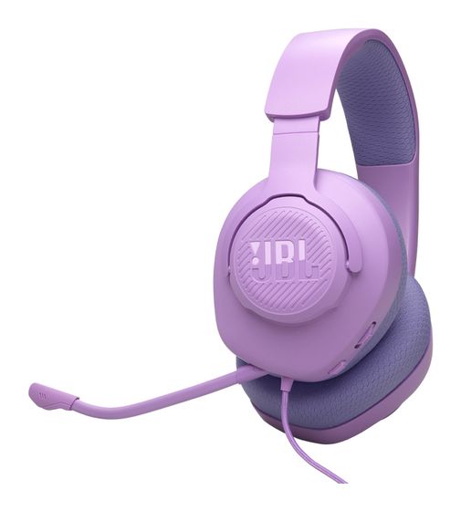 JBL Quantum 100M2 Over Ear Kopfhörer Kabelgebunden  (Violett) f&uuml;r 29,99 Euro