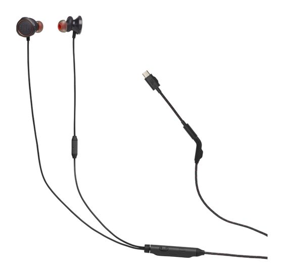 JBL Quantum 50C In-Ear Kopfhörer Kabelgebunden  (Schwarz) f&uuml;r 27,49 Euro