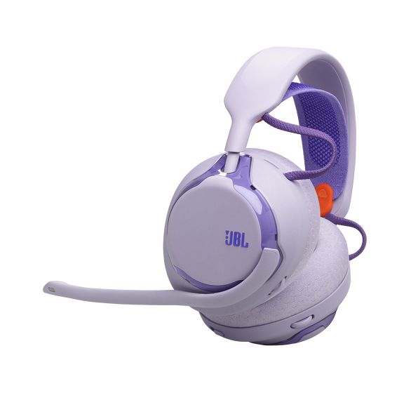JBL Quantum 650 Over Ear Bluetooth Kopfhörer kabellos 60 h Laufzeit USB Typ-C  (Violett) f&uuml;r 123,99 Euro