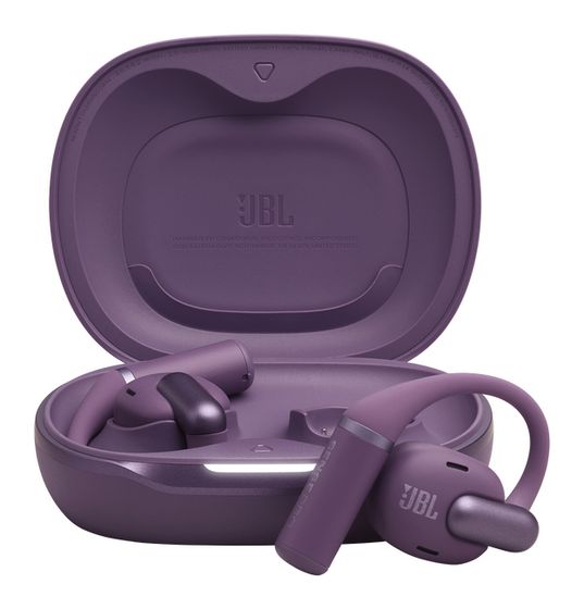 JBL Sense Pro In-Ear Bluetooth Kopfhörer Kabellos TWS 8 h Laufzeit IP54 USB Typ-C  (Violett) f&uuml;r 149,00 Euro