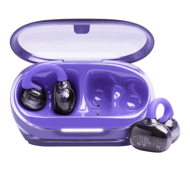 JBL Soundgear Clips In-Ear Bluetooth Kopfhörer Kabellos TWS 8 h Laufzeit IP54  (Violett) f&uuml;r 79,99 Euro