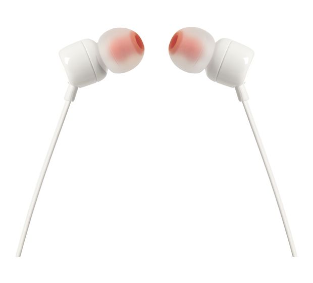 JBL Tune 110 In-Ear Kopfhörer Kabelgebunden  (Weiß) f&uuml;r 9,99 Euro