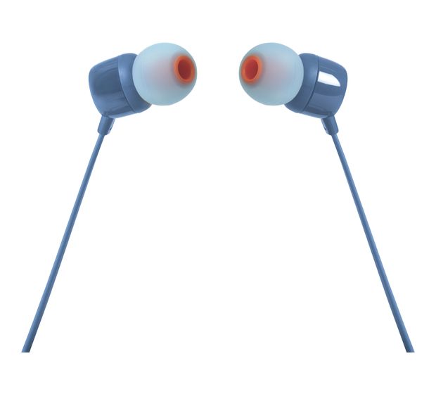 JBL Tune 110 In-Ear Kopfhörer Kabelgebunden  (Blau) f&uuml;r 9,99 Euro