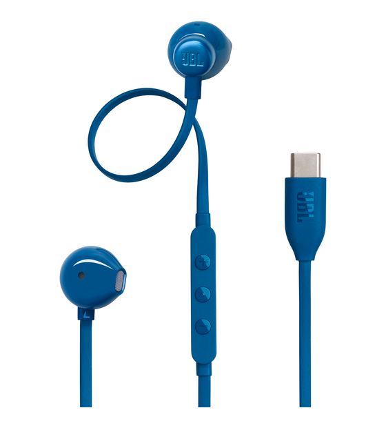JBL Tune 305C In-Ear Kopfhörer Kabelgebunden USB Typ-C  (Blau) f&uuml;r 19,99 Euro