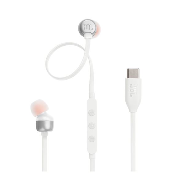 JBL Tune 310C In-Ear Kopfhörer Kabelgebunden USB Typ-C  (Weiß) f&uuml;r 19,99 Euro