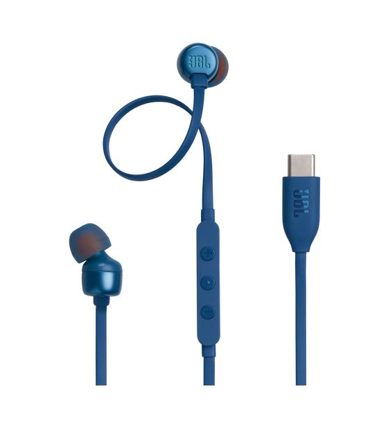JBL Tune 310C USB In-Ear Kopfhörer Kabelgebunden USB Typ-C  (Blau) f&uuml;r 19,99 Euro