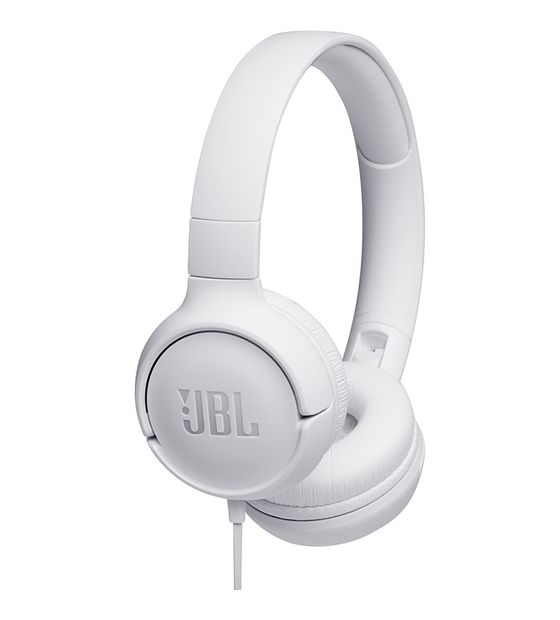 JBL Tune 500 Over Ear Kopfhörer Kabelgebunden 16 h Laufzeit  (Weiß) f&uuml;r 24,54 Euro