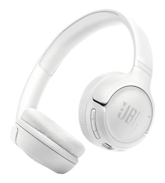 JBL Tune 530BT Ohraufliegender Bluetooth Kopfhörer kabellos 76 h Laufzeit USB Typ-C  (Weiß) f&uuml;r 56,99 Euro
