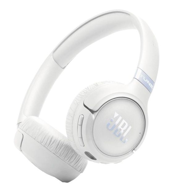 JBL Tune 680NC Ohraufliegender Bluetooth Kopfhörer kabelgebunden&kabellos 76 h Laufzeit USB Typ-C  (Weiß) f&uuml;r 99,99 Euro
