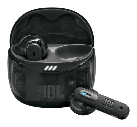 JBL Tune Flex 2 Ghost Edition In-Ear Bluetooth Kopfhörer Kabellos TWS IP54  (Schwarz) f&uuml;r 77,49 Euro