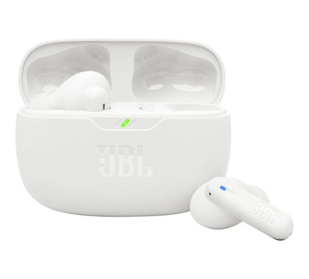 JBL Wave Beam 2 In-Ear Bluetooth Kopfhörer kabellos IP54, IPX2  (Weiß) f&uuml;r 48,99 Euro