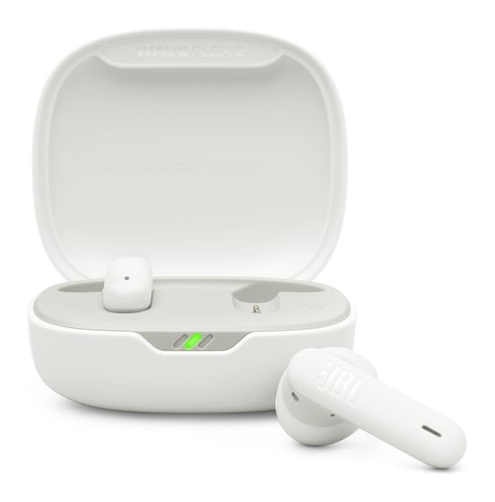 JBL Wave Flex 2 In-Ear Bluetooth Kopfhörer kabellos 8 h Laufzeit IP54 USB Typ-C  (Weiß) f&uuml;r 79,99 Euro
