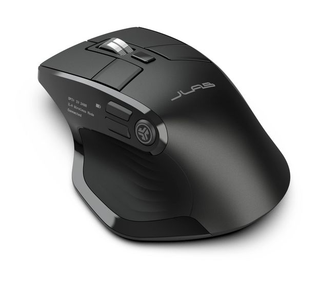JLab Epic 2400 DPI Büro Maus Optisch  (Schwarz) f&uuml;r 54,49 Euro