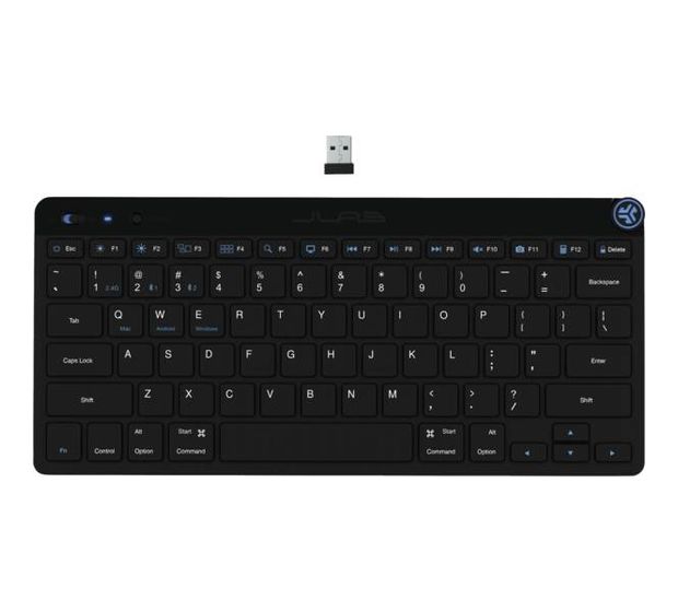 JLab Go Universal Tastatur Bluetooth  (Schwarz) f&uuml;r 29,99 Euro