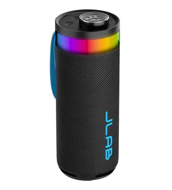 JLab Go Party 10 W Bluetooth Lautsprecher IP56 Laufzeit bis 16 h  (Schwarz) f&uuml;r 34,99 Euro