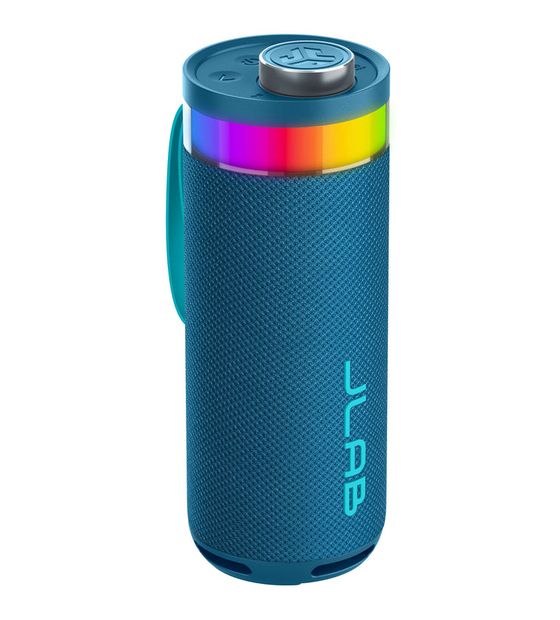 JLab Go Party 10 W Bluetooth Lautsprecher IP56 Laufzeit bis 16 h  (Navy) f&uuml;r 34,99 Euro