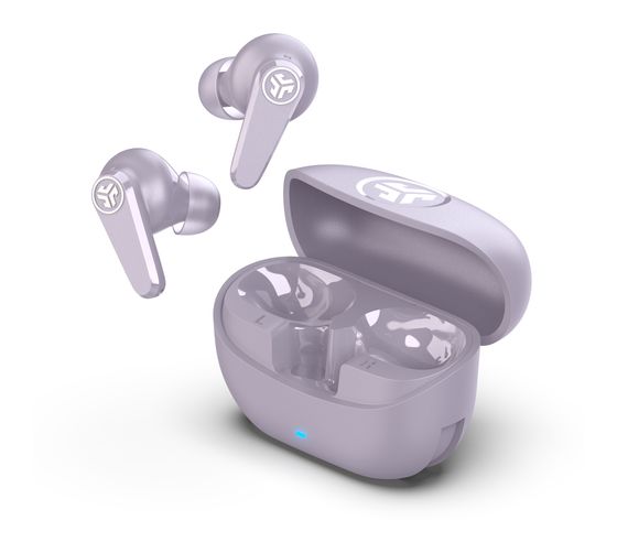 JLab Go Pods ANC In-Ear Bluetooth Kopfhörer Kabellos TWS 26 h Laufzeit IP55  (Lila) f&uuml;r 29,99 Euro