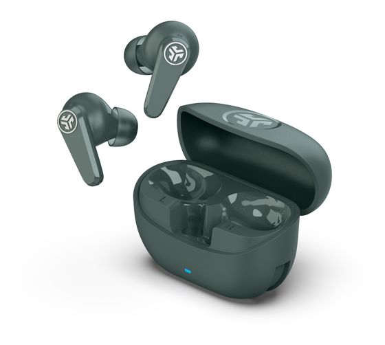 JLab Go Pods ANC In-Ear Bluetooth Kopfhörer Kabellos TWS 26 h Laufzeit IP55  (Grün) f&uuml;r 29,99 Euro