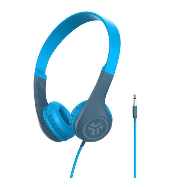 JLab JBuddies Pro Over Ear Kopfhörer Kabelgebunden  (Blau) f&uuml;r 12,99 Euro