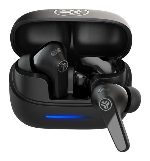 JLab JBuds Pods ANC In-Ear Bluetooth Kopfhörer kabellos 56 h Laufzeit IP55 USB Typ-C  (Schwarz) f&uuml;r 79,99 Euro