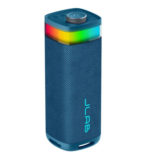 JLab Party 30 W Bluetooth Lautsprecher IP56 Laufzeit bis 12 h  (Navy) f&uuml;r 54,99 Euro