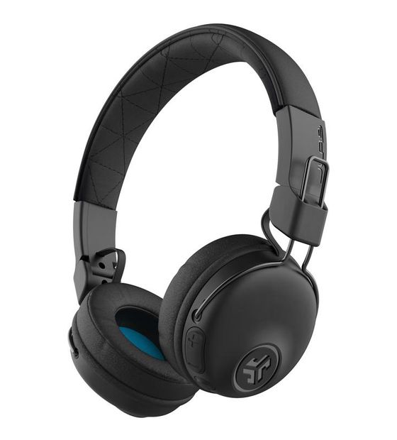 JLab Studio Wireless Ohraufliegender Bluetooth Kopfhörer kabelgebunden&kabellos  (Schwarz) f&uuml;r 29,99 Euro