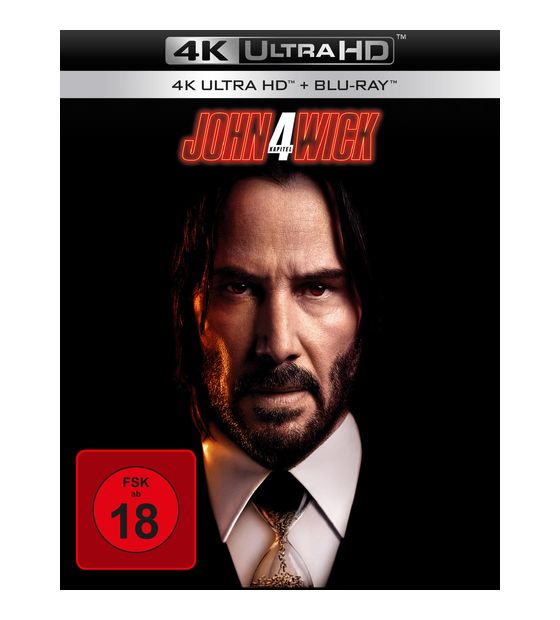 John Wick: Kapitel 4 (4K Ultra HD BLU-RAY + BLU-RAY) f&uuml;r 29,99 Euro