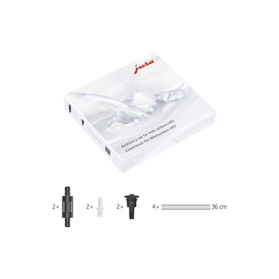 JURA 24116 Zubehörset für Milchsystem HP2   (Schwarz, Weiß) f&uuml;r 18,99 Euro