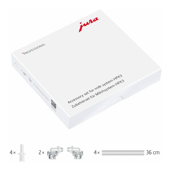 JURA 24287 Zubehörset für Milchsystem HPX3  Milchauslauf  (Transparent) f&uuml;r 26,78 Euro
