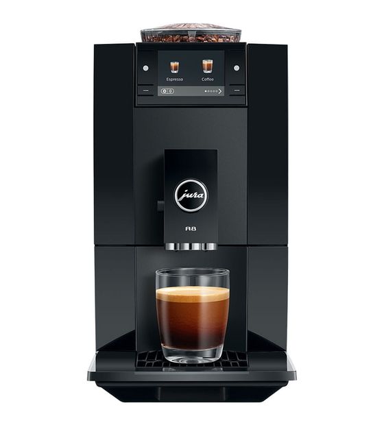 JURA A8 (EA) Kaffeevollautomat 0,8 l (Piano Black) f&uuml;r 989,00 Euro