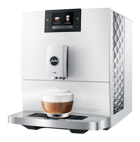 JURA C9 Kaffeevollautomat 15 bar 1,6 l 200 g AutoClean (Piano White) f&uuml;r 899,00 Euro