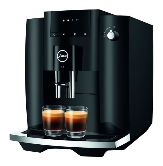 JURA E4 Kaffeevollautomat 15 bar 1,9 l 280 g AutoClean (Piano Black) f&uuml;r 725,00 Euro