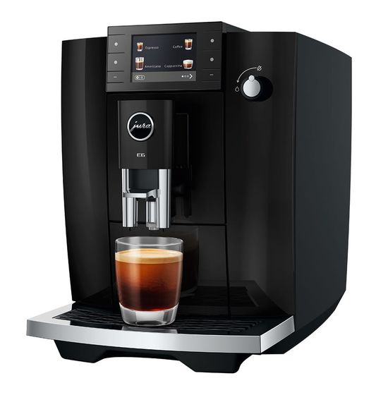 JURA E6 Kaffeevollautomat 15 bar 1,9 l AutoClean (Piano Black (EC)) f&uuml;r 899,00 Euro