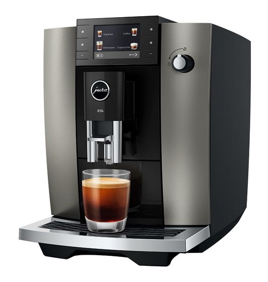 JURA E6 Kaffeevollautomat 15 bar 1,9 l AutoClean (Dark Inox (EC)) f&uuml;r 960,00 Euro