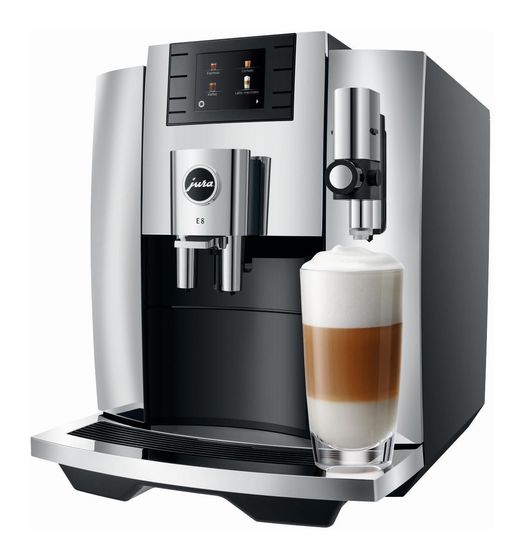 JURA E8 Kaffeevollautomat 15 bar 1,9 l 280 g AutoClean (Chrom (EB)) f&uuml;r 1.280,00 Euro